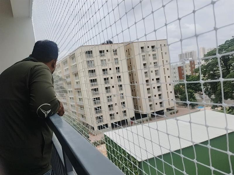 Grill Balcony Safety Nets Installation